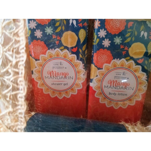 Wine Country Discontinued Gift Basket Mango Mandarin Themed - New - Picture 9 of 12